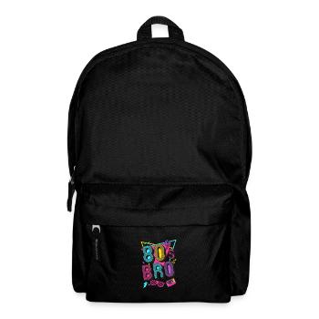 Ich Liebe die 80er - Rucksack - Schwarz - Vorne