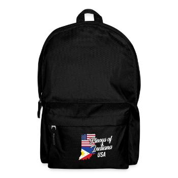 Philippins par Indiana Design pour Proud Fil-Ams - Sac à dos - noir - Devant