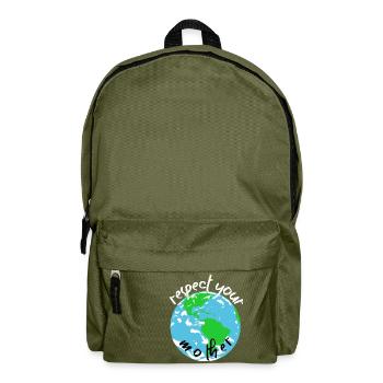 Nature Conservation Climate Conservationists Sea - Backpack - olive green - Front