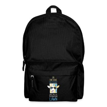 Je suis la chèvre - Sac à dos - noir - Devant