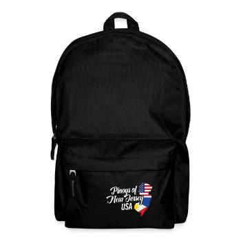 Filipinos of New Jersey Design for Proud Fil-Ams - Backpack - black - Front