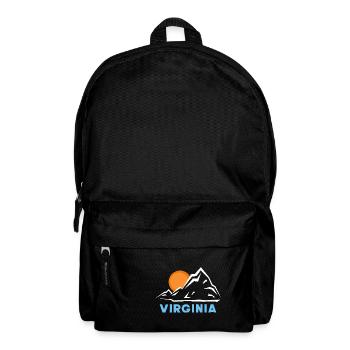 Sonnenuntergang in Virginia für stolze Virginier - Rucksack - Schwarz - Vorne