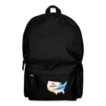 Virginia Not Virginia Design für stolze Virginier - Rucksack - Schwarz - Vorne
