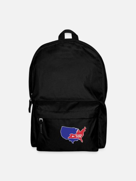 New York State Design für patriotische New Yorker - Rucksack - Schwarz
