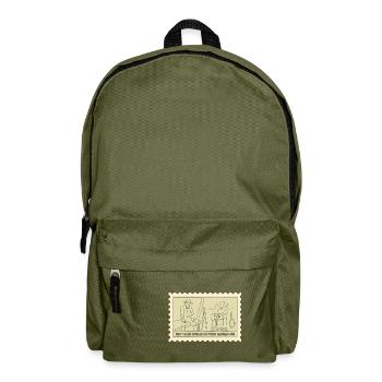 Essen Vergangenheit Design für stolze Texaner - Rucksack - Olivgrün - Vorne