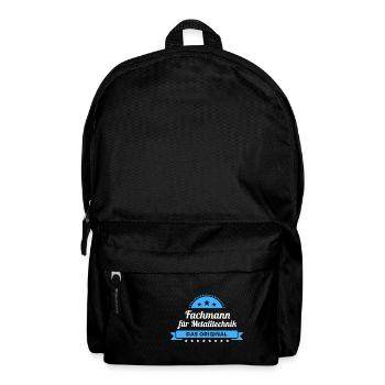 Fachmann Metalltechnik Design für stolz Handwerker - Rucksack - Schwarz - Vorne