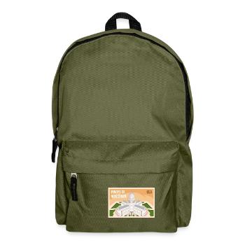 Wisconsin Fil-Am Design für stolze Pinoys - Rucksack - Olivgrün - Vorne