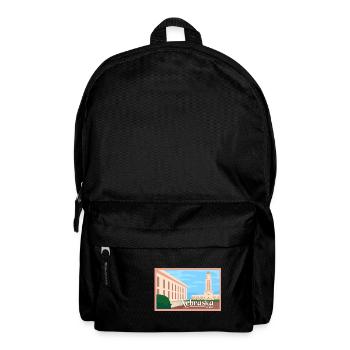 Nebraska Fil-Am Design for proud Pinoys - Backpack - black - Front