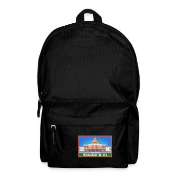 Massachusetts Fil-Am Design für stolze Pinoys - Rucksack - Schwarz - Vorne