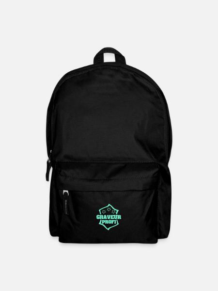 Profession Graveur - Sac à dos - noir