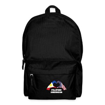 Love Hand Design für stolze amerikanische Pinoys - Rucksack - Schwarz - Vorne