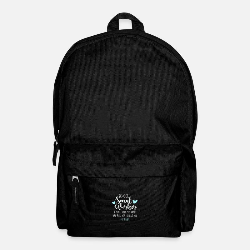 School Social Worker - Backpack - black