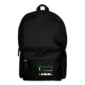 Geocaching - Rucksack - Schwarz - Vorne