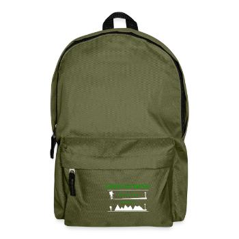 Geocaching - Rucksack - Olivgrün - Vorne