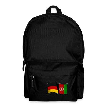 Afghanistan Design für stolze Deutsch-Afghanen - Rucksack - Schwarz - Vorne