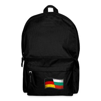Bulgarien Design für stolze Deutsch-Bulgaren - Rucksack - Schwarz - Vorne