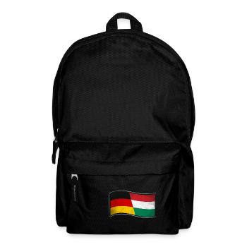 Ungarn Design für stolze Deutsch-Ungaren - Rucksack - Schwarz - Vorne