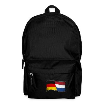 Niederlande Design für stolze Deutsch-Niederländer - Rucksack - Schwarz - Vorne