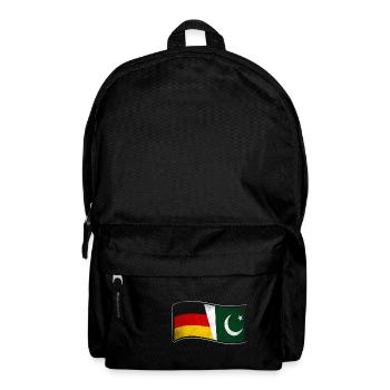 Pakistan Design für stolze Deutsch-Pakistaner - Rucksack - Schwarz - Vorne