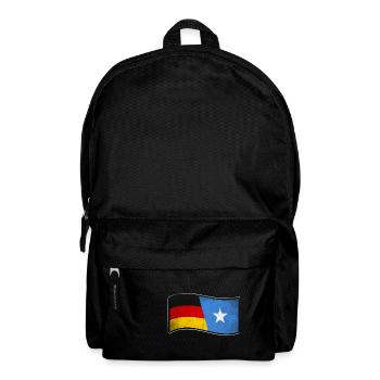 Somalia Design für stolze Deutsch-Somalier - Rucksack - Schwarz - Vorne