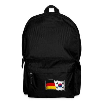 Südkorea Design für stolze Deutsch-Südkoreaner - Rucksack - Schwarz - Vorne