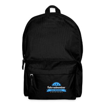 Fahrradmonteur Design für stolze Handwerker - Rucksack - Schwarz - Vorne