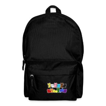 Pride Progress Flagge Katze für Gleichberechtigung - Rucksack - Schwarz - Vorne