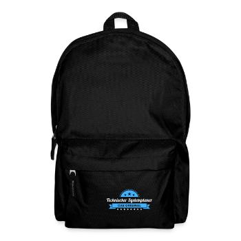 Technischer Systemplaner Design für stolze Profis - Rucksack - Schwarz - Vorne