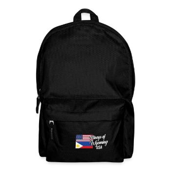 Philippins par Wyoming Design pour Proud Fil-Ams - Sac à dos - noir - Devant