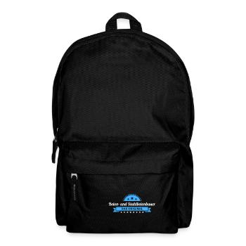 Beton Stahlbetonbauer Design für stolze Handwerker - Rucksack - Schwarz - Vorne
