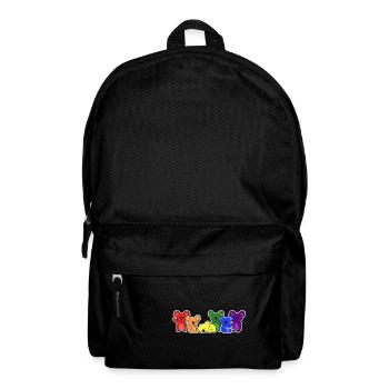 Drapeau LGBT + design koala pour les personnes LGBT + - Sac à dos - noir - Devant