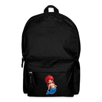 Sirène aux fraises - Sac à dos - noir - Devant