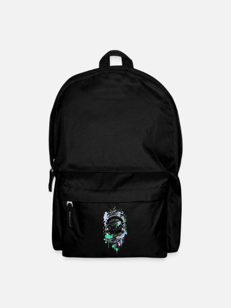 Kopfhörer - Rucksack - Schwarz