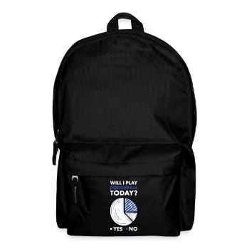 Sport Will I Play Dodgeball - Backpack - black - Front
