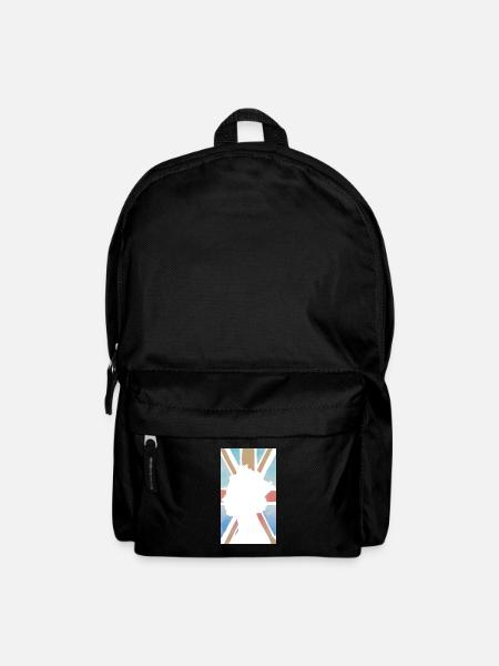QUEEN ELIZABETH UK FLAG UNION JACK KINGDOM HEAVEN - Rucksack - Schwarz