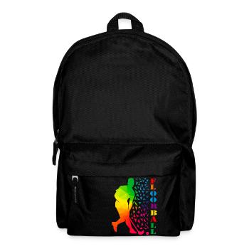Floorball - Rucksack - Schwarz - Vorne