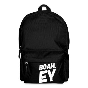 Boah, Ey Spruch - Rucksack - Schwarz - Vorne
