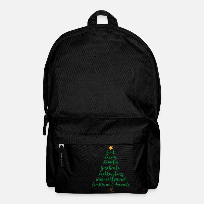 Weihnachten - Rucksack - Schwarz