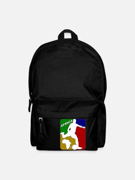 Fußball Afrika Cup - Rucksack - Schwarz