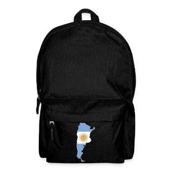 Argentinien Landkarte Flagge - Rucksack - Schwarz - Vorne