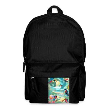 Le paradis des toucans - Sac à dos - noir - Devant