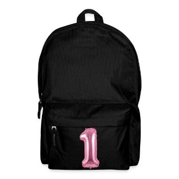 T-shirt d’anniversaire, ballon de premier anniversaire - Sac à dos - noir - Devant