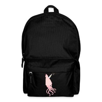 Unicorn Squid Tintenfisch Einhorn - Backpack - black - Front