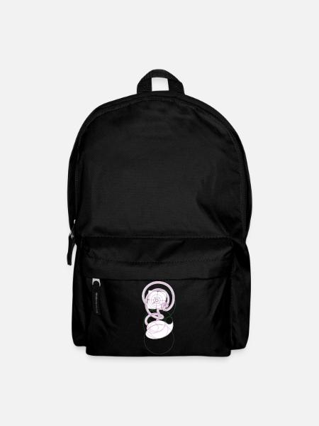 Éclore en équilibre – la fleur du Nombre d’Or - Sac à dos - noir