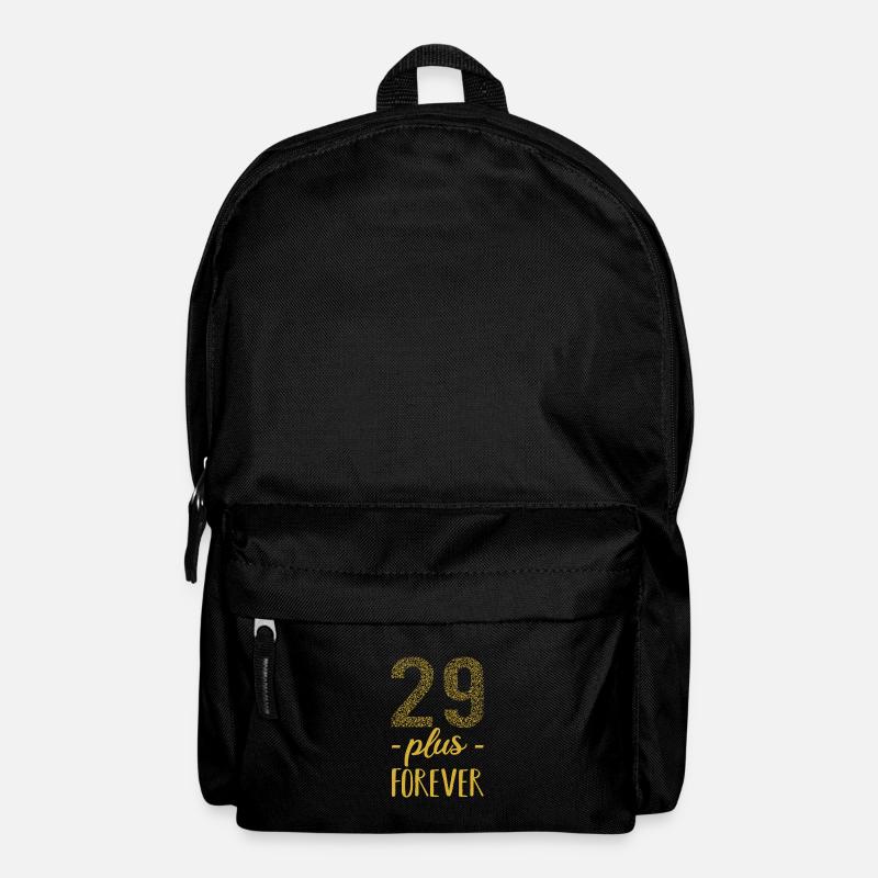 29 plus forever - 29 + Geburtstag - Rucksack - Schwarz