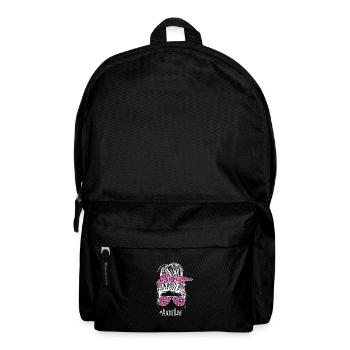 Tante Unordentlicher Dutt Leopard - Rucksack - Schwarz - Vorne