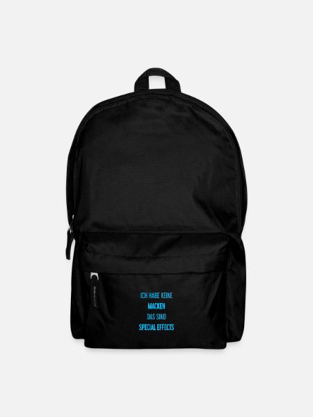 Keine Macken, nur Special Effects! - Rucksack - Schwarz