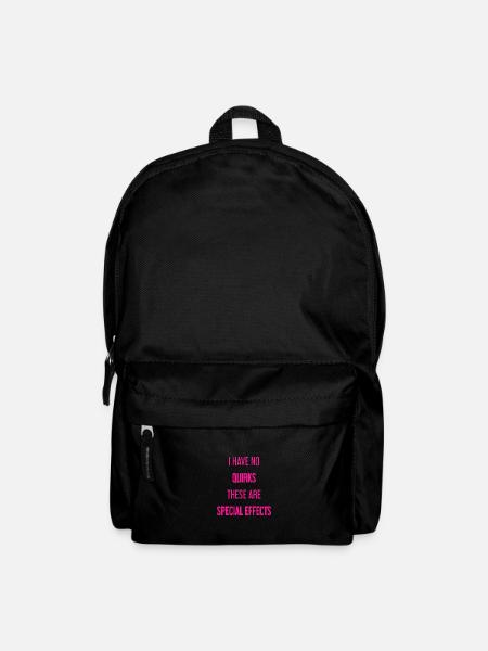 No quirks, just special effects! - Backpack - black