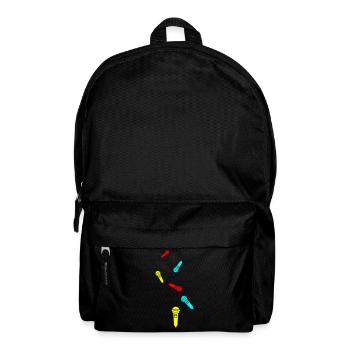 Microphone icon - Backpack - black - Front
