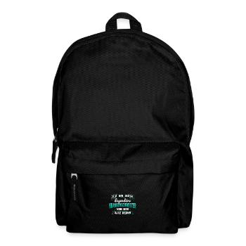 Pflegekraft Krankenpflege Krankenschwester - Rucksack - Schwarz - Vorne